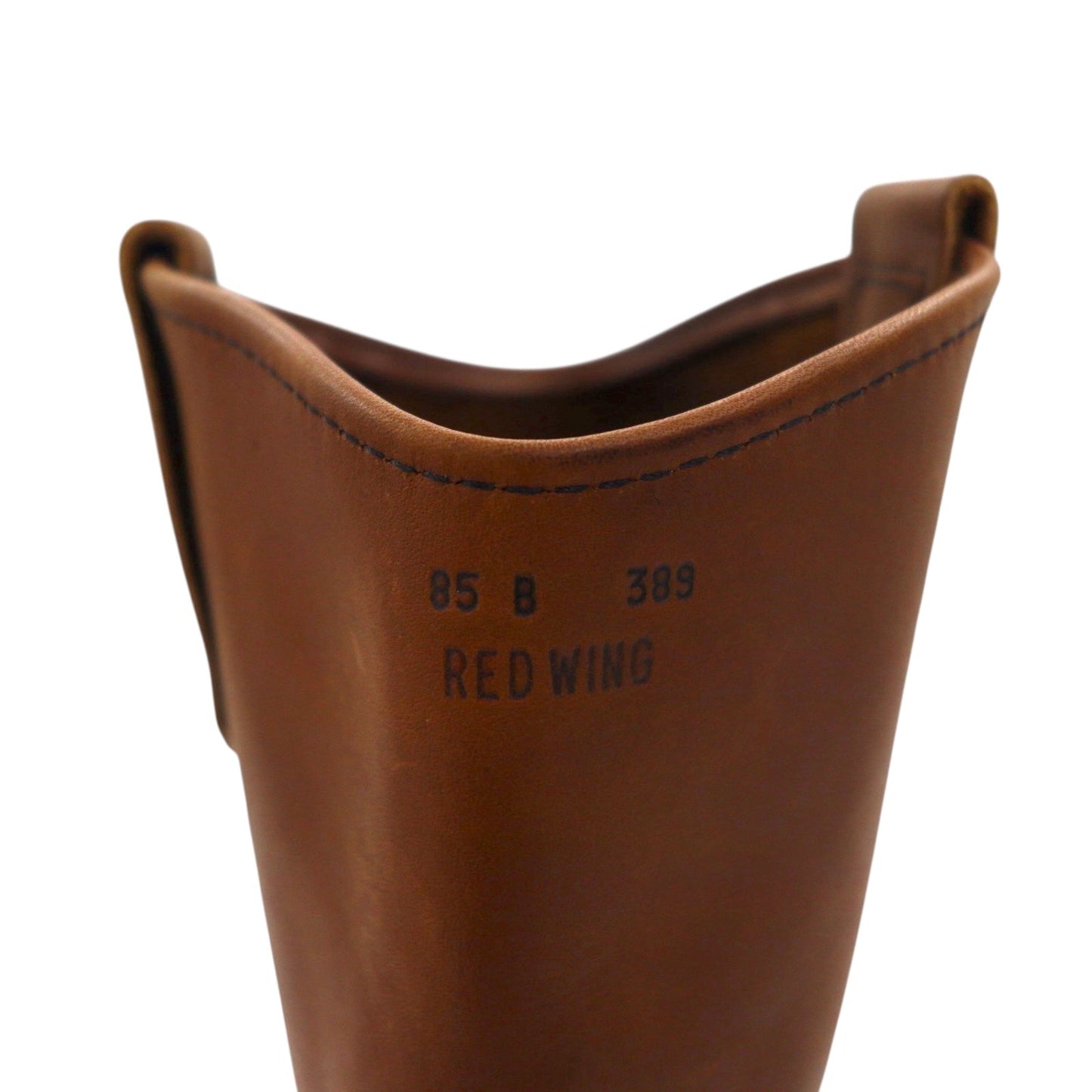 REDWING 89年 USA製 80s 11inch PECOS ペコスブーツ 26.5cm ブラウン レザー 1155 プリント羽タグ 縦羽