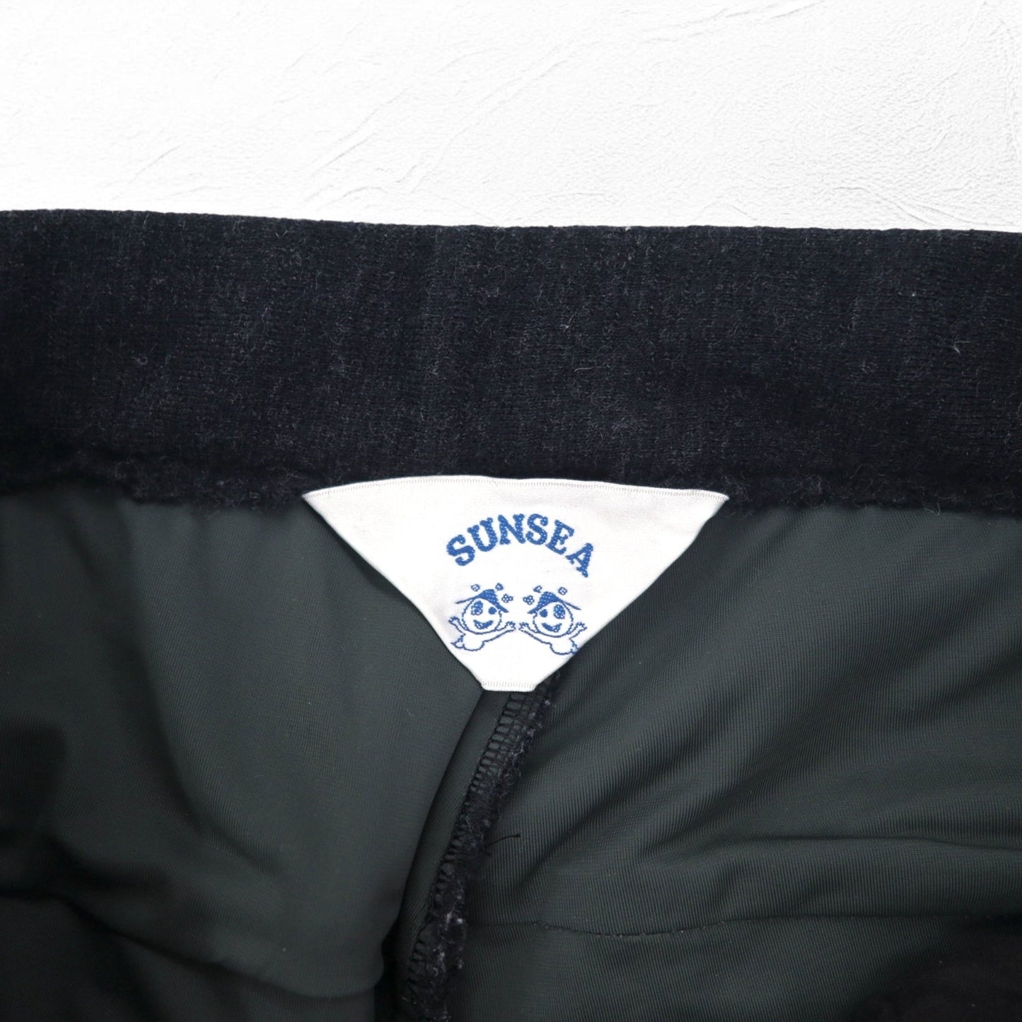 SUN SEA フリーマーケットパンツ FLEA MARKET PANTS ニット イージー パンツ L グレー 日本製