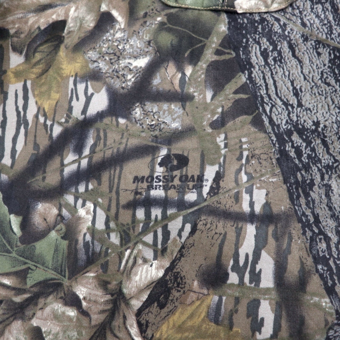 Columbia リアルツリーカモ ボタンダウンシャツ XL カーキ コットン MOSSY OAK ビッグサイズ