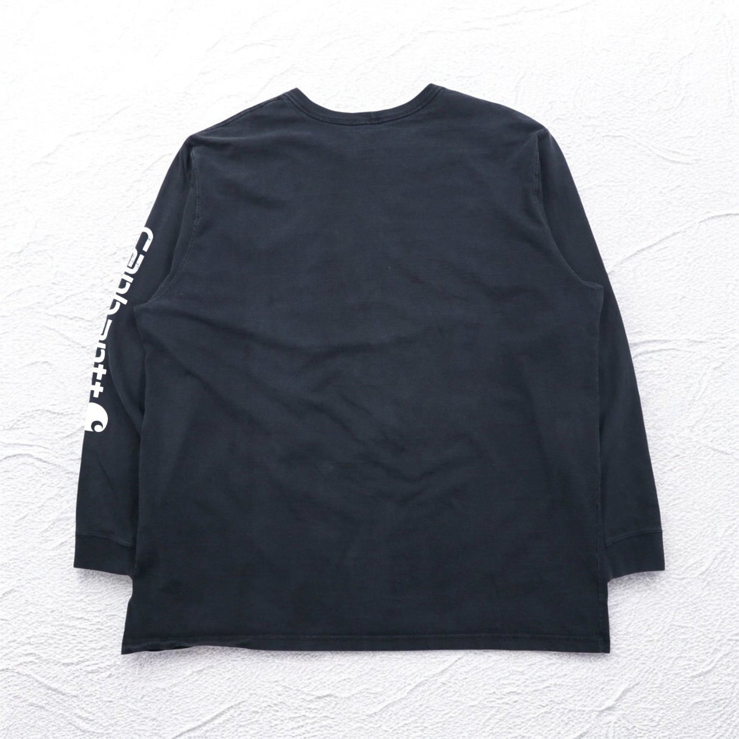 carhartt ロングスリーブ Tシャツ ロンT 3XL ORIGINAL FIT ブラック コットン ビッグサイズ