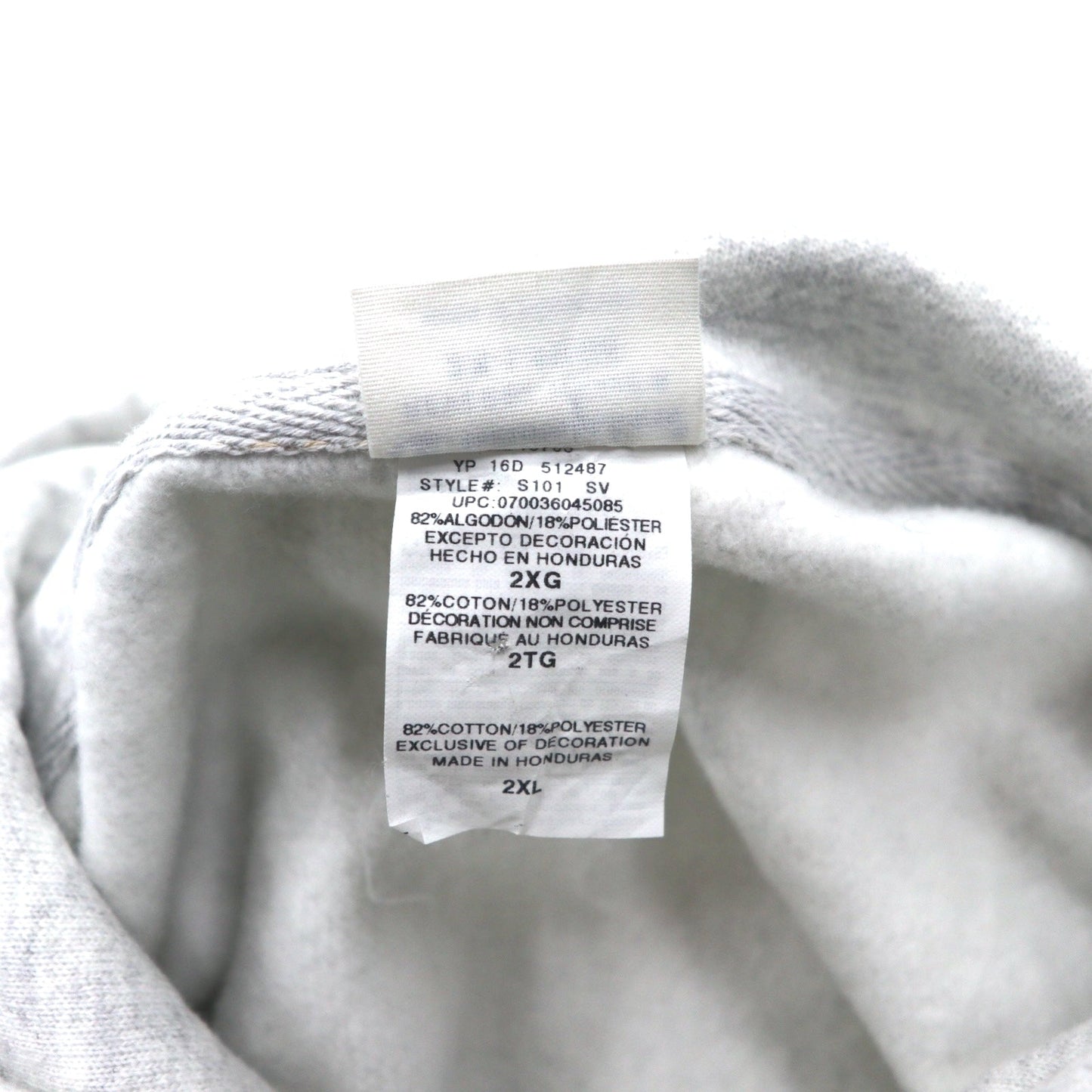 Champion リバースウィーブ REVERSE WEAVE プルオーバー パーカー 2XL グレー LIFEGUARD 裏起毛 青単タグ 復刻 ビッグサイズ