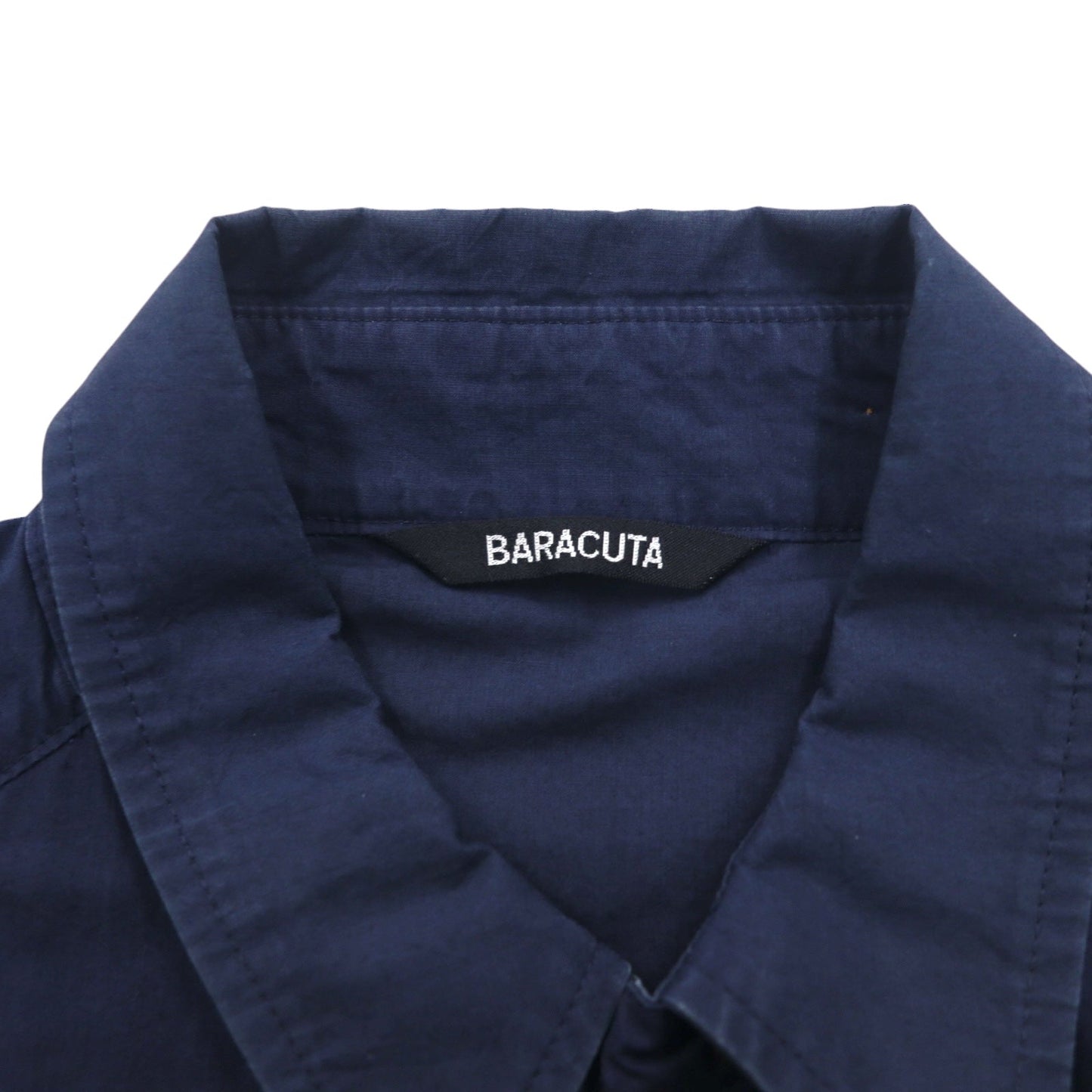 BARACUTA G9 ハリントンジャケット フード着脱式 スウィングトップ M ネイビー