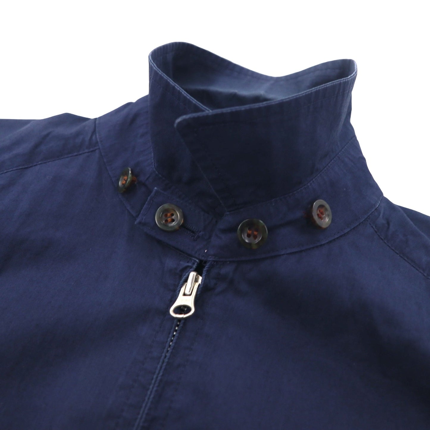 BARACUTA G9 ハリントンジャケット フード着脱式 スウィングトップ M ネイビー