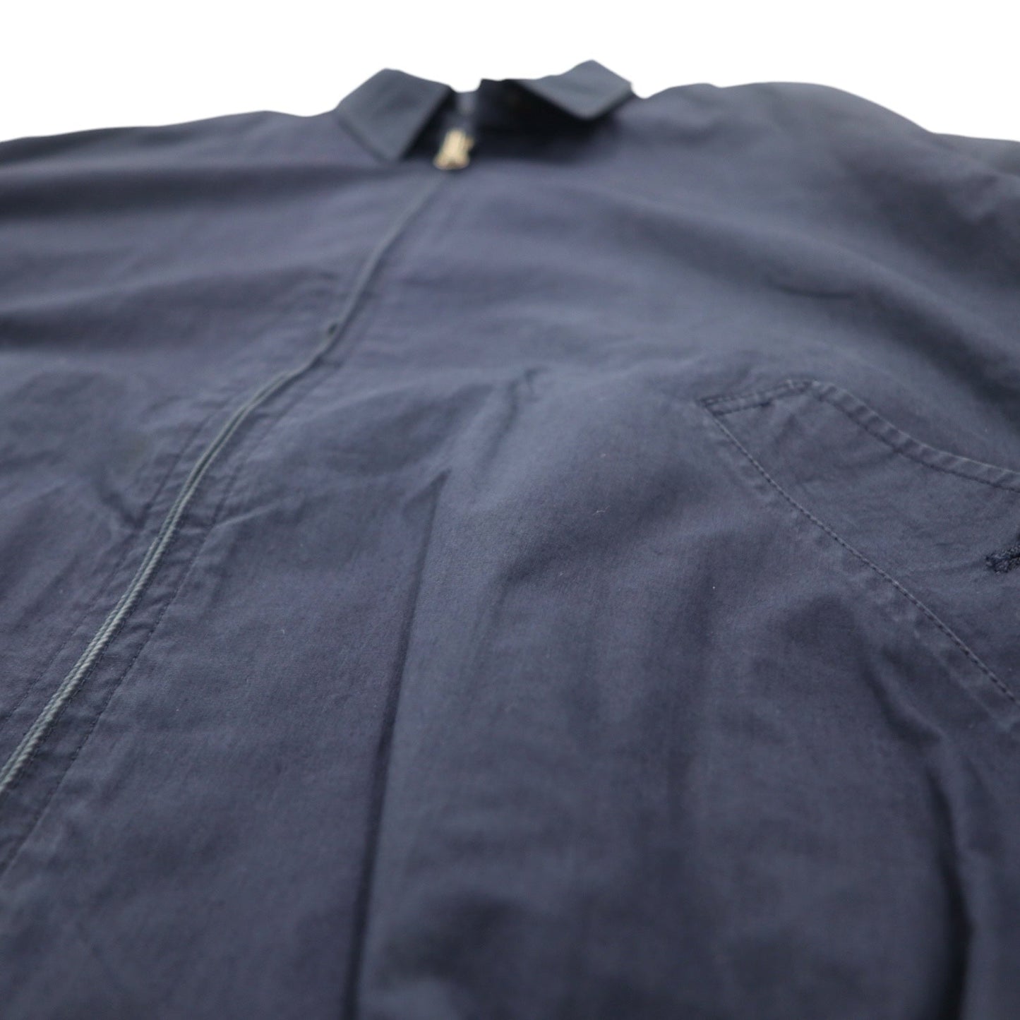 BARACUTA G9 ハリントンジャケット フード着脱式 スウィングトップ M ネイビー