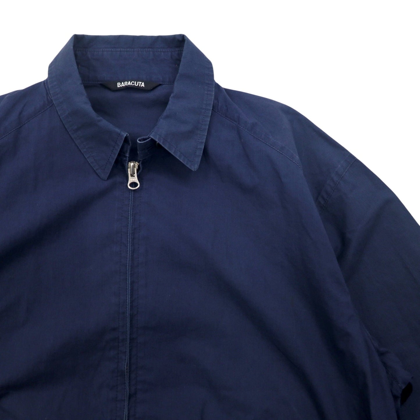 BARACUTA G9 ハリントンジャケット フード着脱式 スウィングトップ M ネイビー