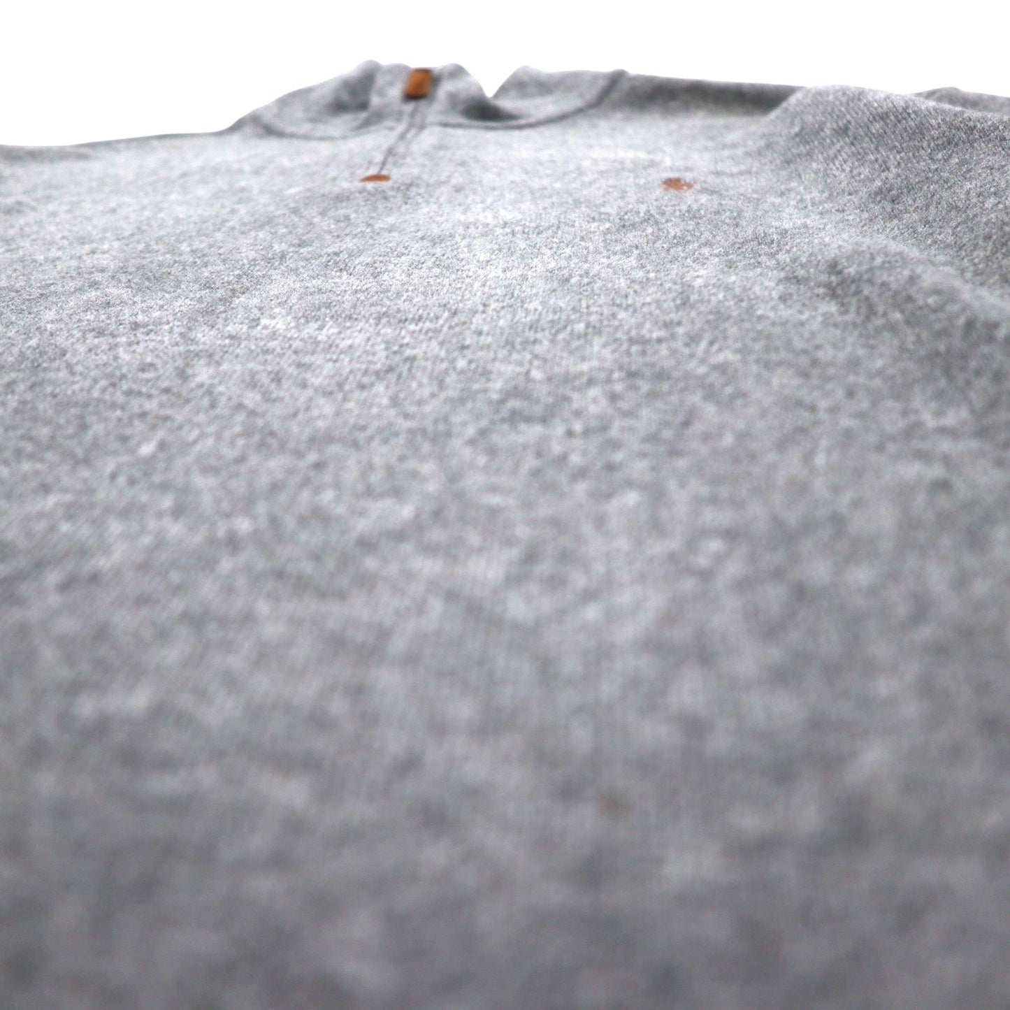 POLO RALPH LAUREN ハーフジップ スウェット L グレー コットン スモールポニー刺繍