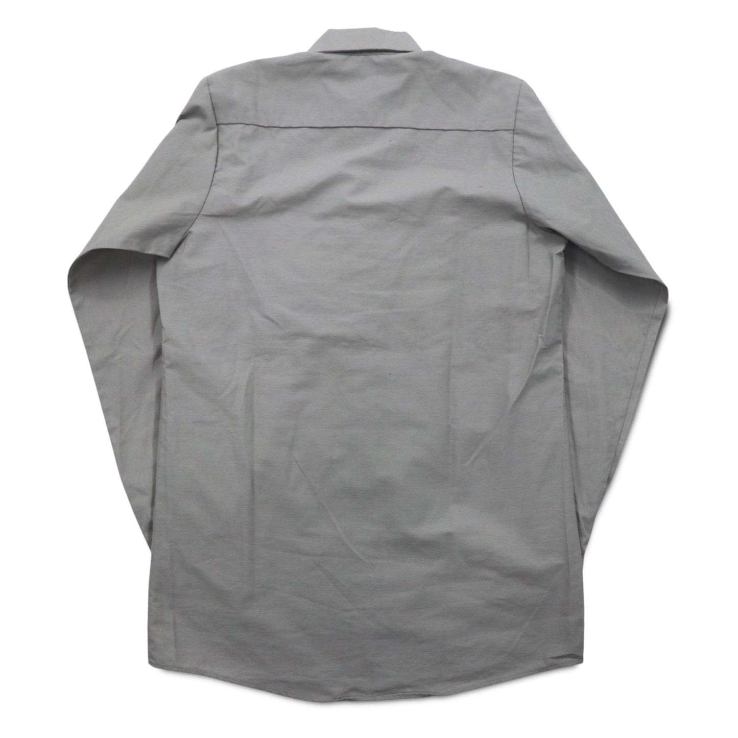 RED KAP ワークシャツ S グレー ポリエステル コットン フロントポケット ホンジュラス製