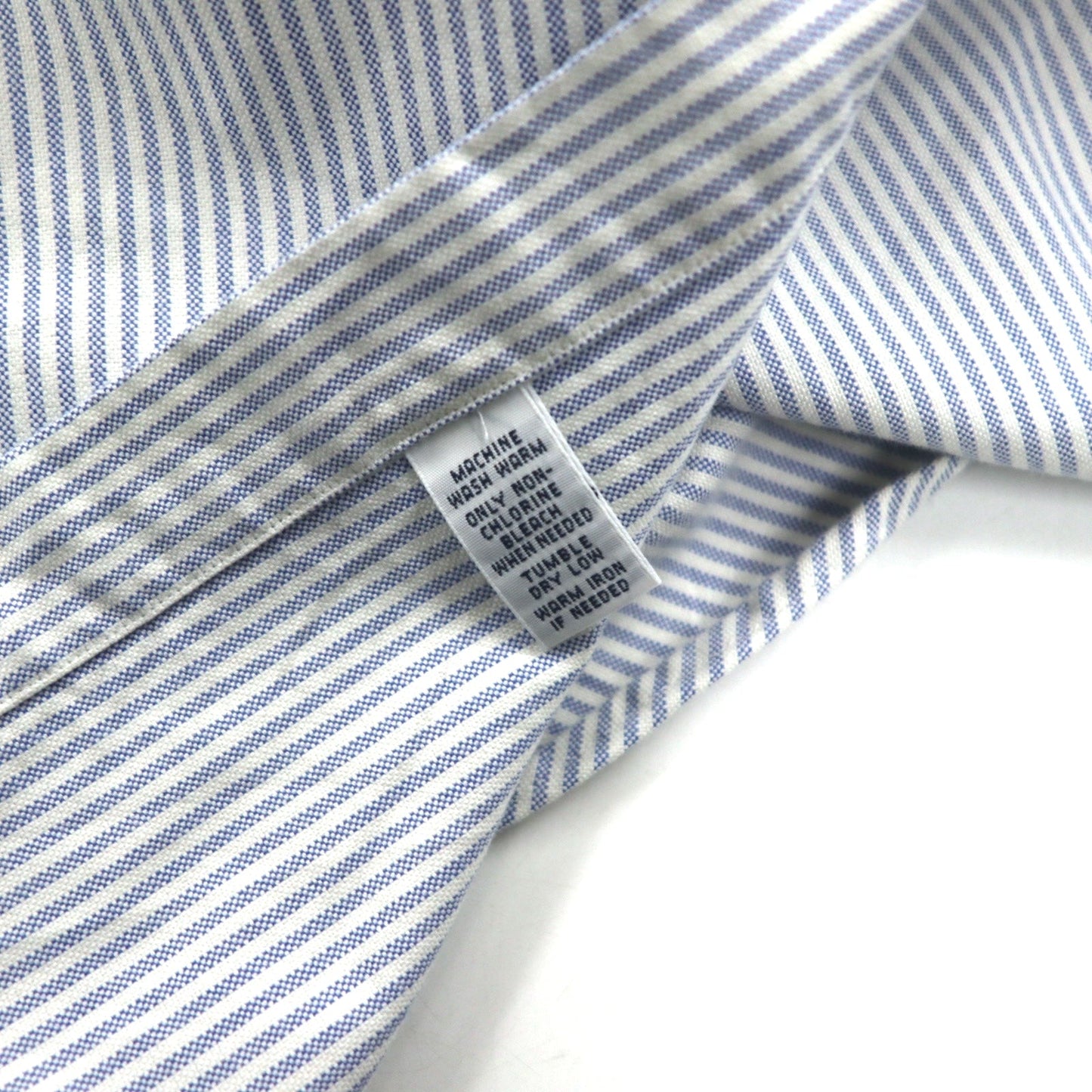 Ralph Lauren 90年代 CLASSIC FIT オックスフォード ボタンダウンシャツ XL ブルー ホワイト ストライプ スモールポニー刺繍