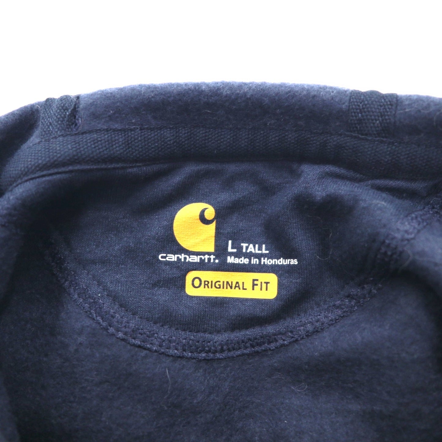 carhartt プルオーバー パーカー L ネイビー コットン 裏起毛 MIDWEIGHT PO HOODIE K121-472