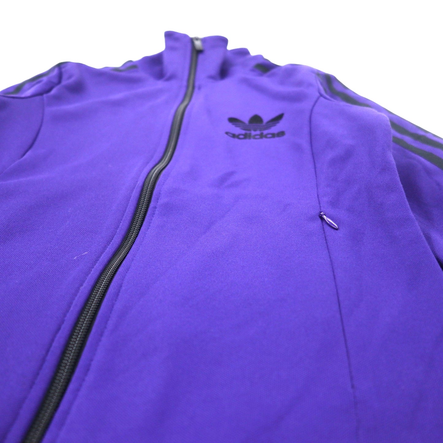 adidas originals トラックジャケット ジャージ M パープル ポリエステル 3ストライプ トレフォイルロゴ Europa Track Top S19875