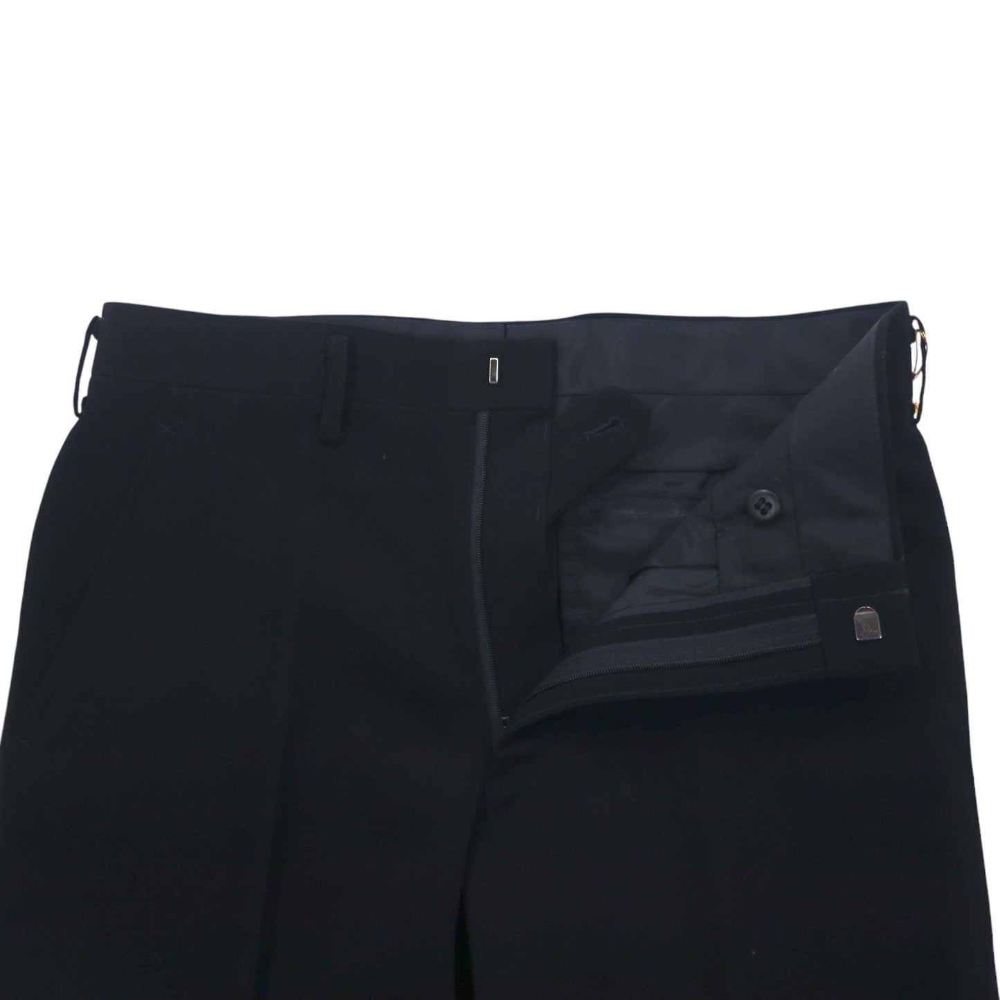 Vintage 90s Japan Made Black Suit Kodama Formal 2B スーツ セットアップ S ブラック ウール 羊毛 日本製 未使用品