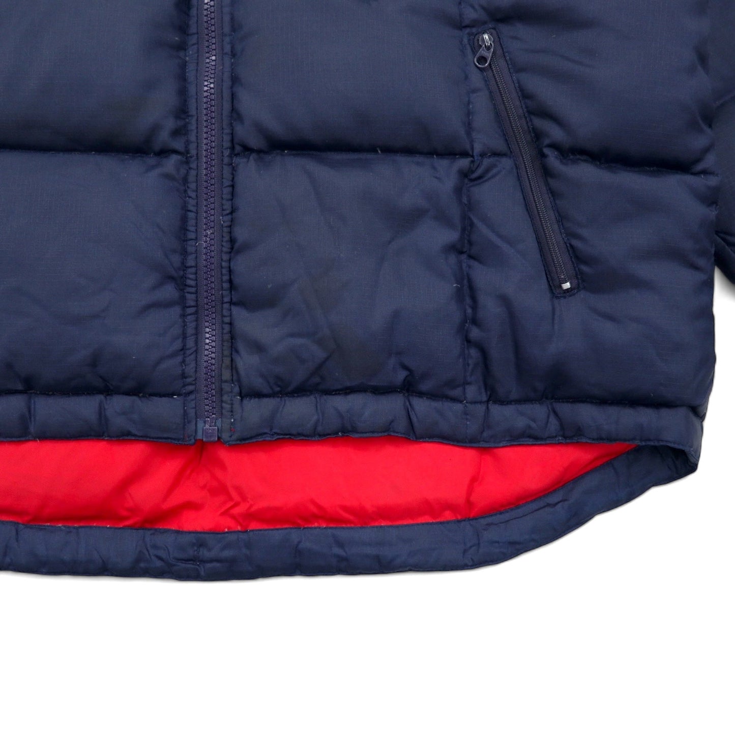 TOMMY HILFIGER 90年代 ダウンジャケット L ネイビー ナイロン フラッグロゴ