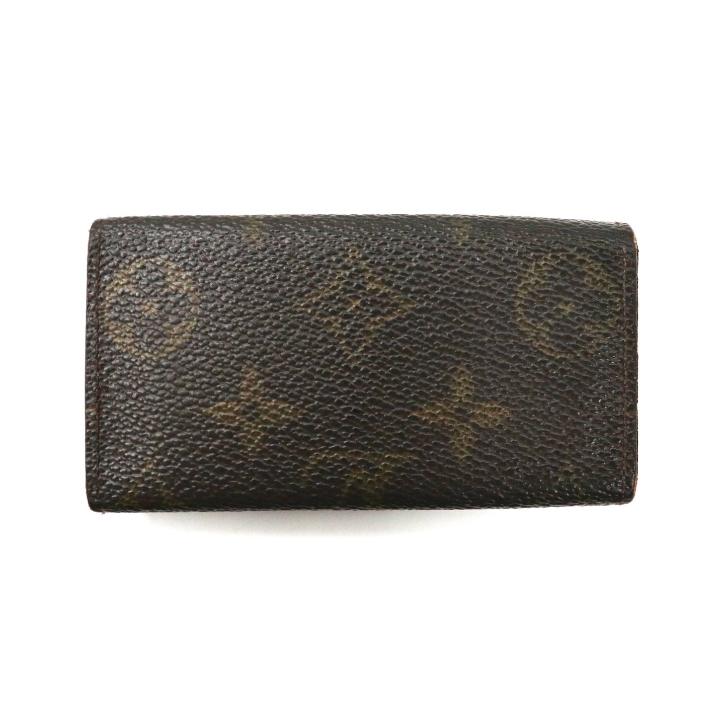 LOUIS VUITTON 4連キーケース ブラウン PVC モノグラム ミュルティクレ4 M62631 フランス製