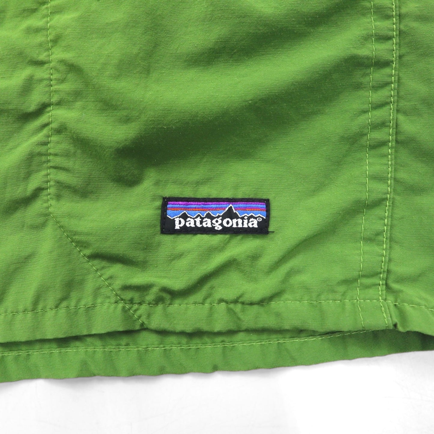patagonia 00年代 バギーズライトショーツ BAGGIES SHORTS ショートパンツ L カーキ ナイロン 57016