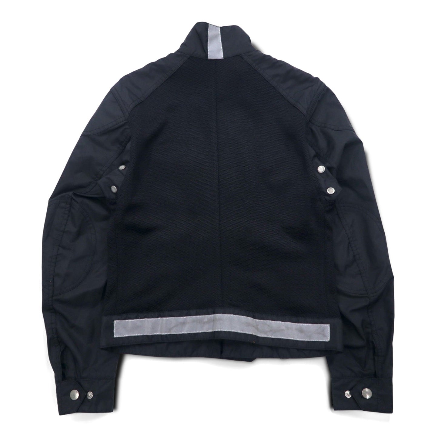 Belstaff ヨーロッパ製 ブリガンドジャケット モーターサイクル ライダースジャケット S ブラック ナイロン