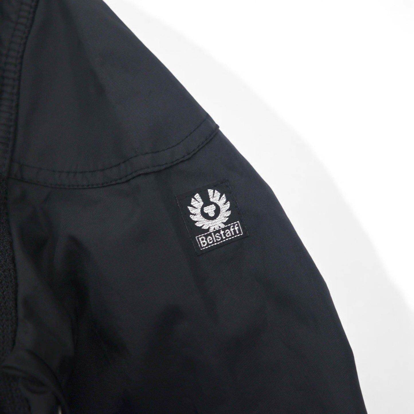 Belstaff ヨーロッパ製 ブリガンドジャケット モーターサイクル ライダースジャケット S ブラック ナイロン