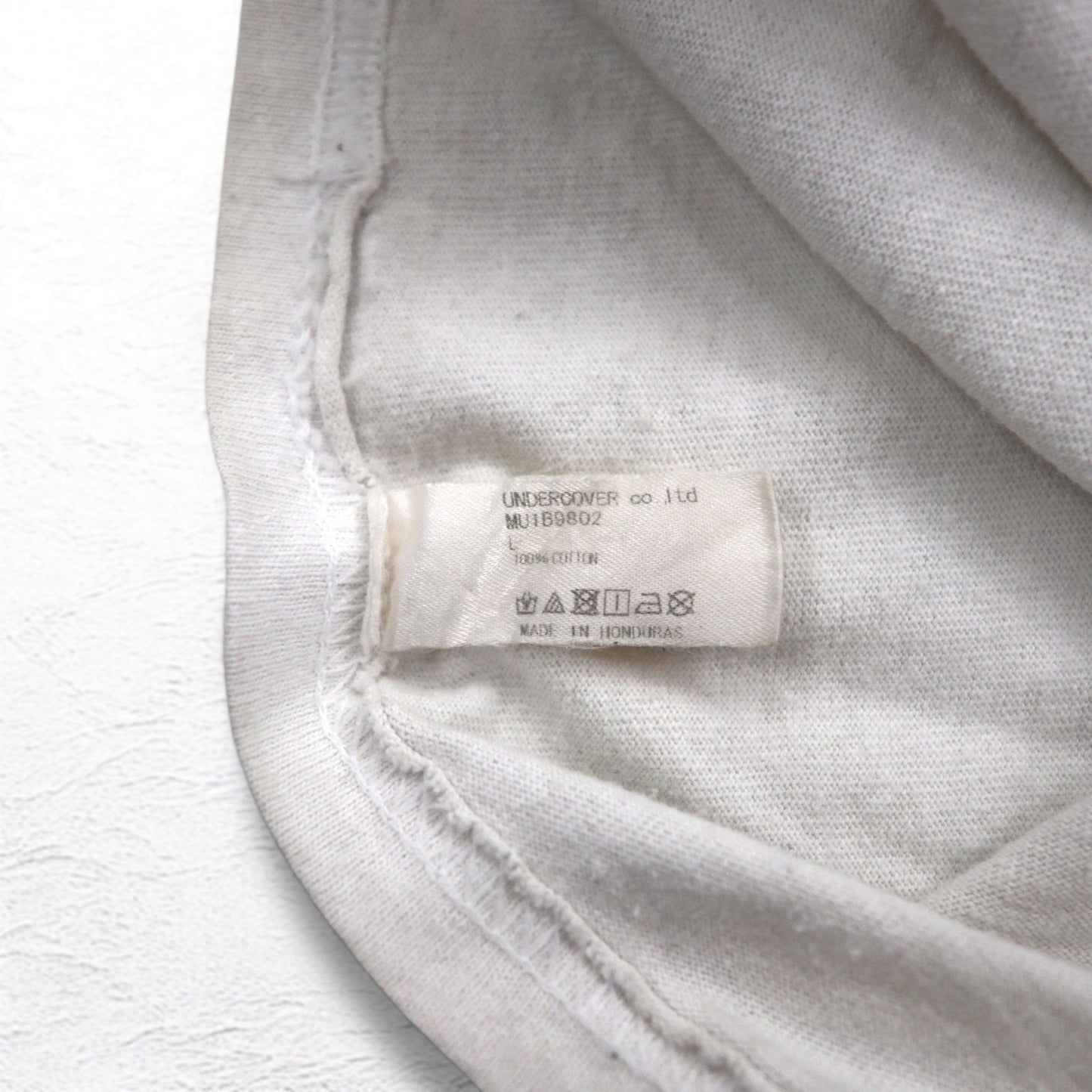 UNDERCOVER MADSTORE Tシャツ L ホワイト 未来原人サンド -THE SAND MAN-
