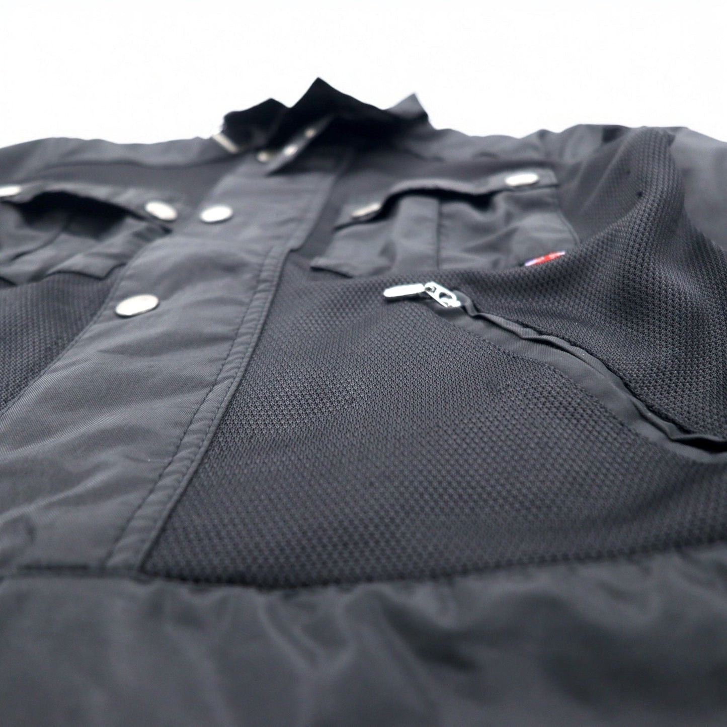Belstaff ヨーロッパ製 ブリガンドジャケット モーターサイクル ライダースジャケット S ブラック ナイロン