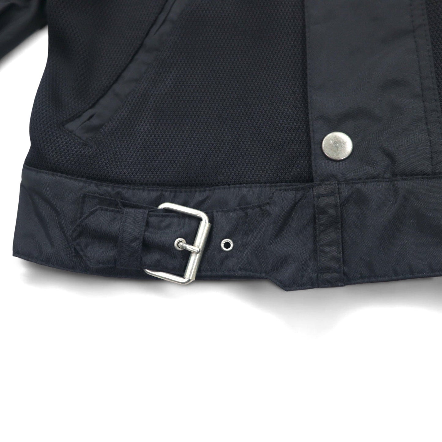 Belstaff ヨーロッパ製 ブリガンドジャケット モーターサイクル ライダースジャケット S ブラック ナイロン