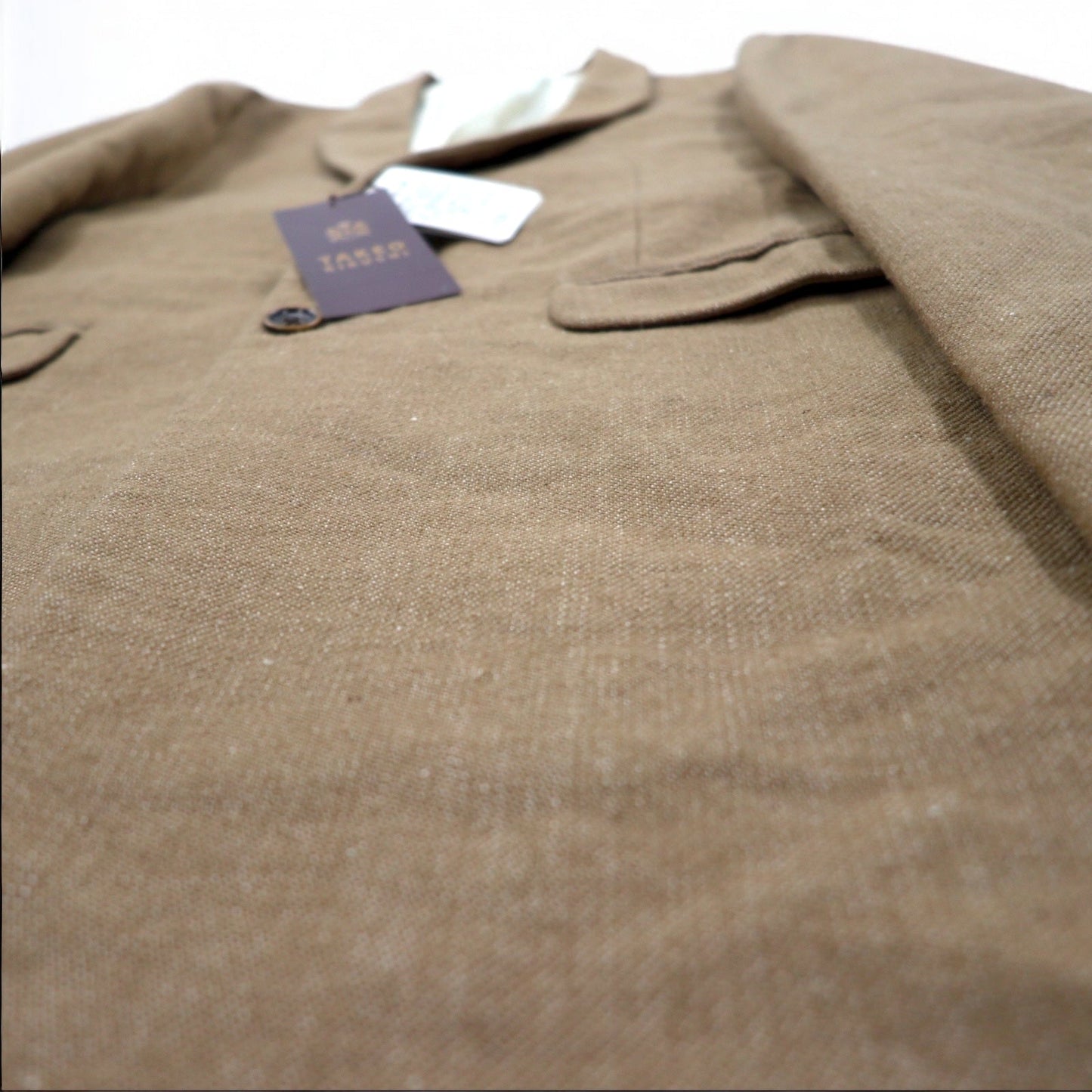 TAKEO KIKUCHI ウール リネン ツイルコート M ベージュ 麻 070-93013 未使用品
