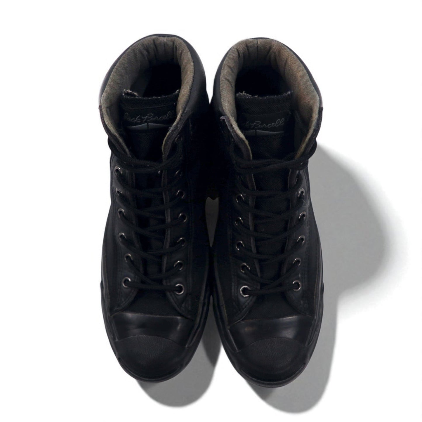 CONVERSE ジャックパーセル JACK PURCELL ML-NYLON MID スニーカー 27cm ナイロン レザー 1C391