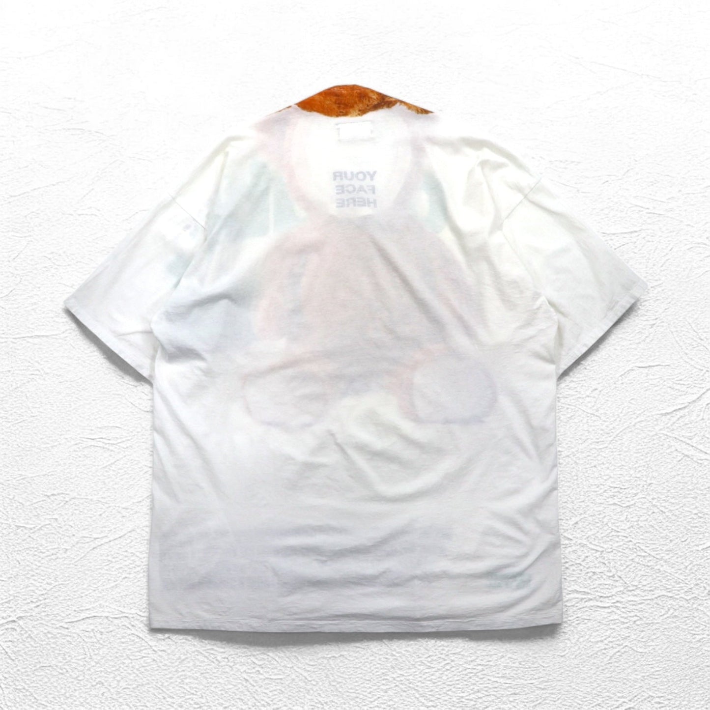 doublet YOUR FACE HERE Tシャツ FREE ホワイト TED テッド CAPSULETOY COMPRESSED