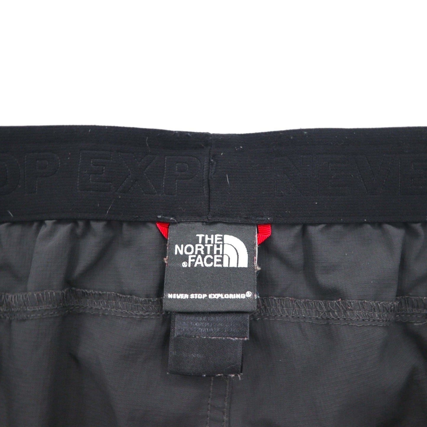 THE NORTH FACE リップストップ アウトドア ショートパンツ ハーフパンツ L グレー ナイロン 防水 USA規格 ARPE