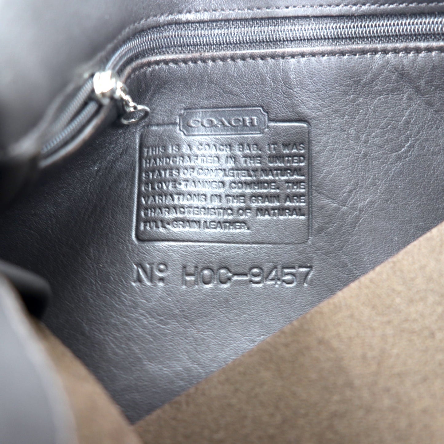 COACH USA製 オールドコーチ ショルダーバッグ クロスボディバッグ ブラウン レザー 9457