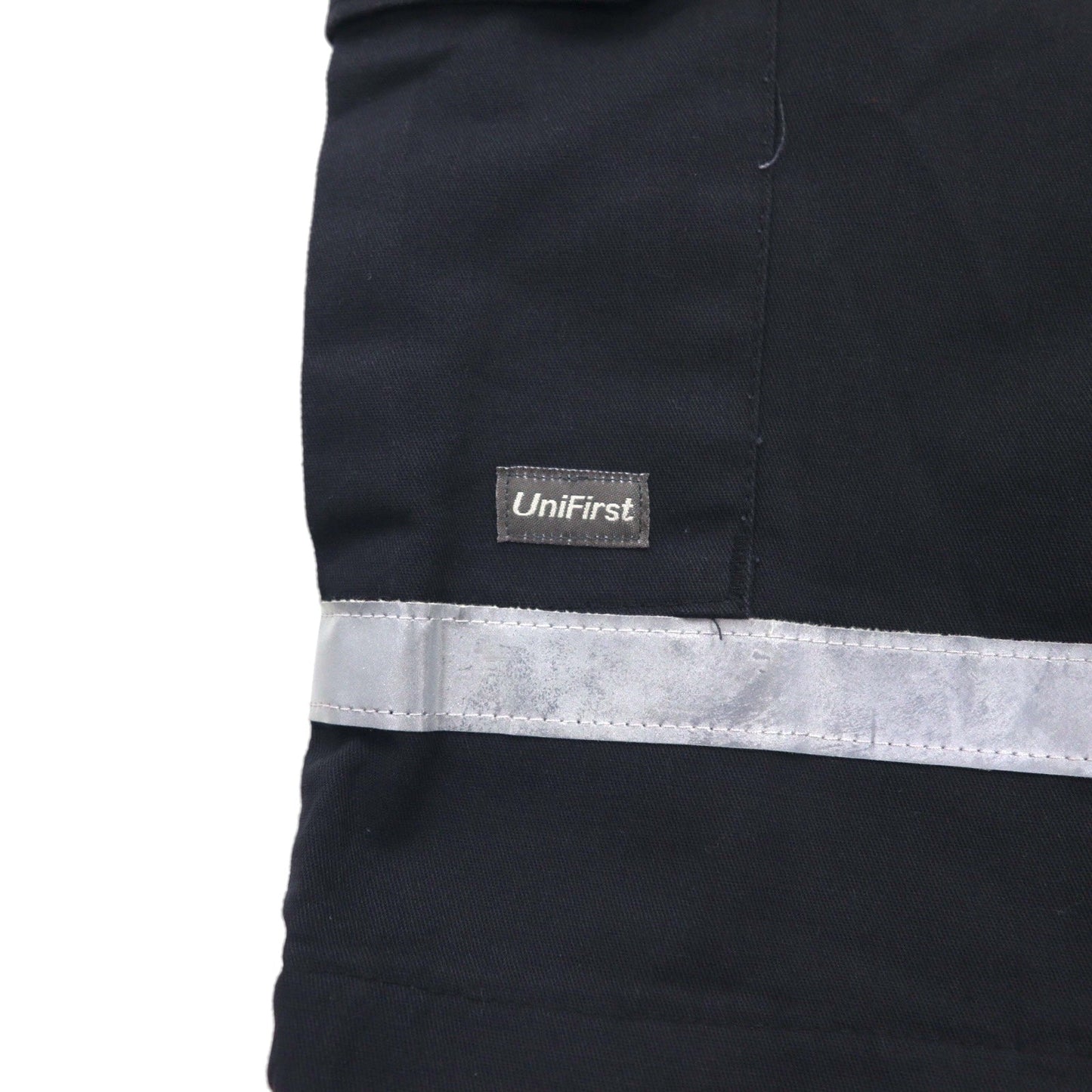 SofTwill by UniFirst リフレクター バギー ショート カーゴパンツ ワークパンツ XL ブラック 膝下丈 メキシコ製