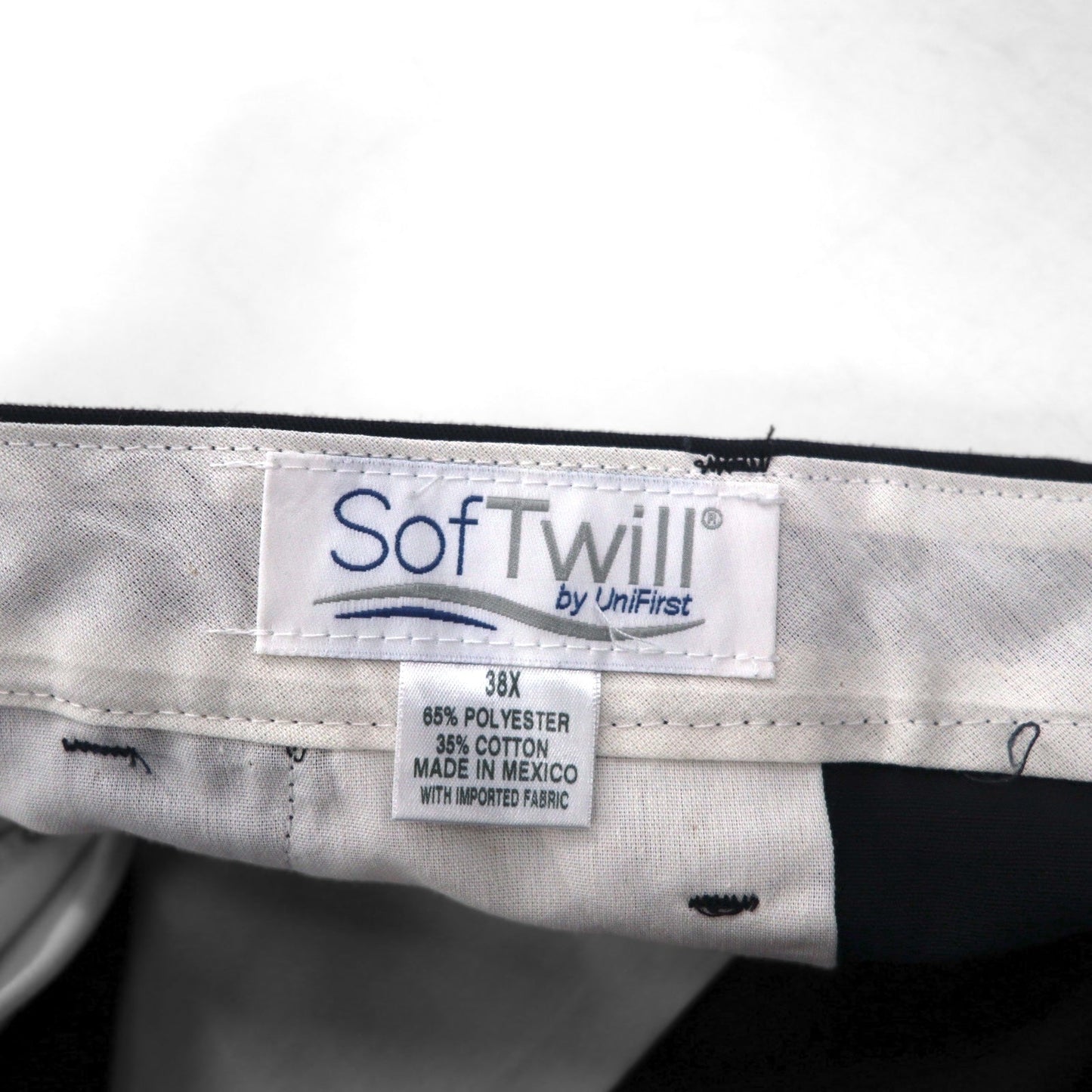 SofTwill by UniFirst リフレクター バギー ショート カーゴパンツ ワークパンツ XL ブラック 膝下丈 メキシコ製