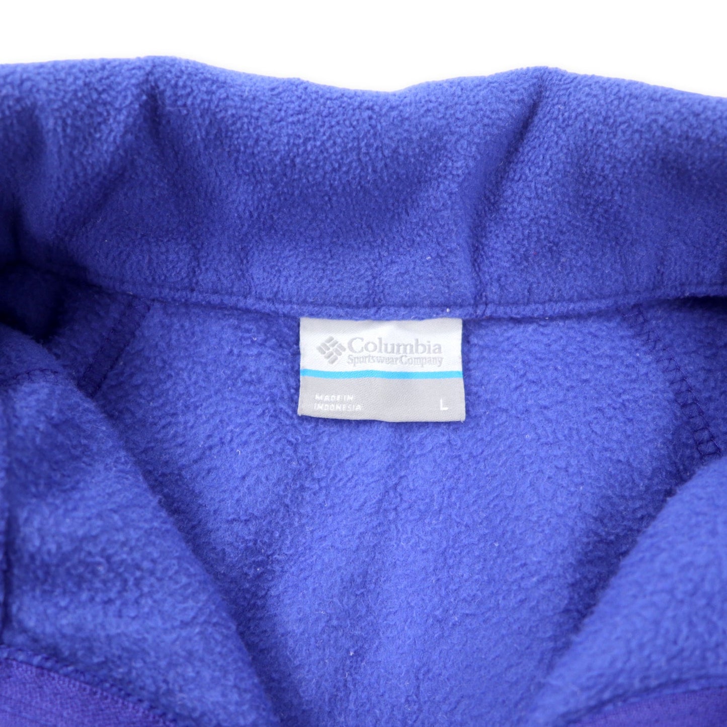 Columbia フルジップ フリースジャケット L ブルー ポリエステル ロゴ刺繍 Women's Benton Springs Full Zip Fleece Jacket XL0098