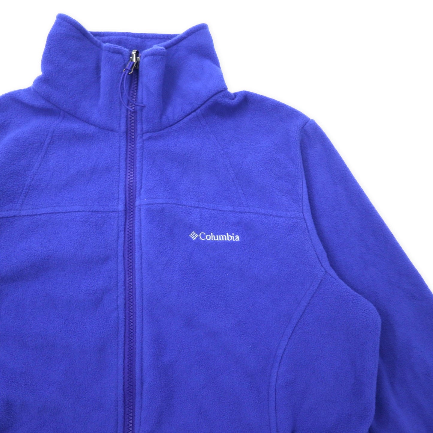 Columbia フルジップ フリースジャケット L ブルー ポリエステル ロゴ刺繍 Women's Benton Springs Full Zip Fleece Jacket XL0098