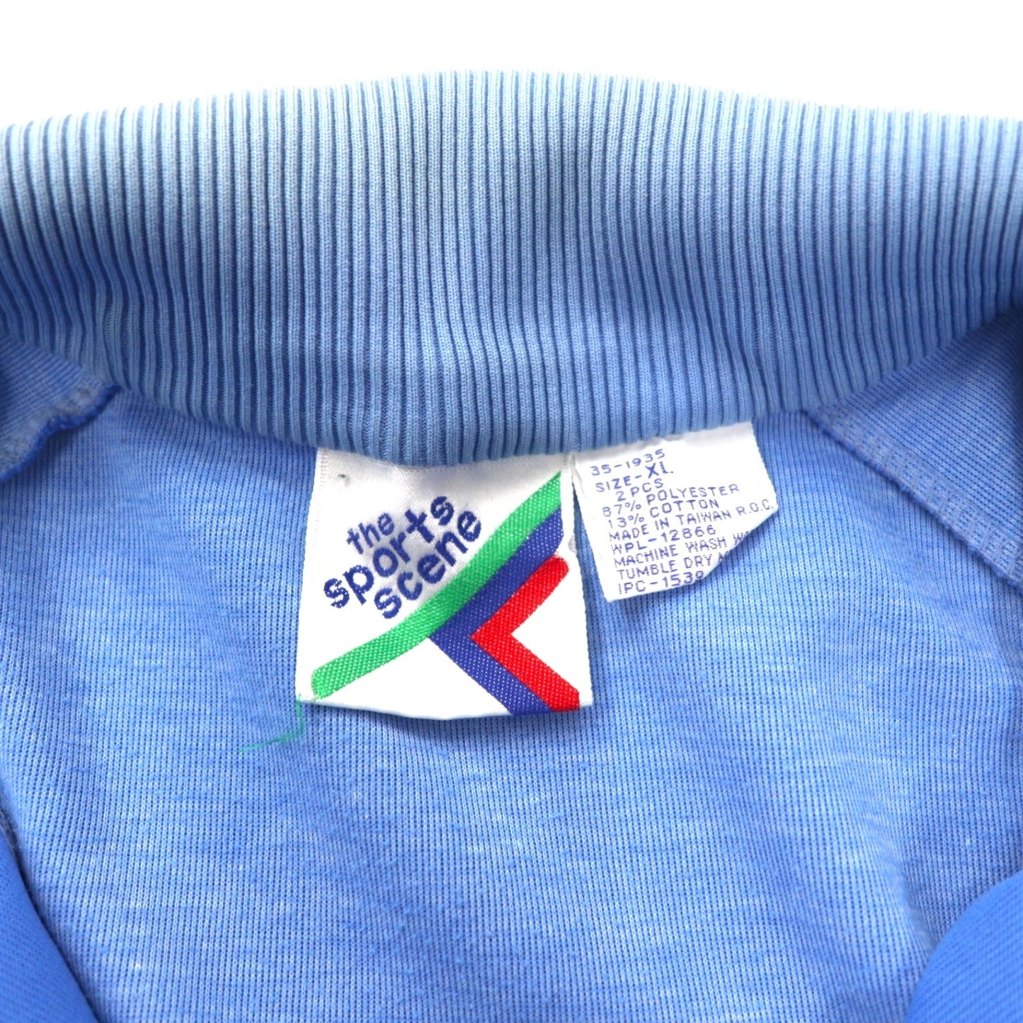 THE SPORTS SCENE 80年代 トラックジャケット ジャージ XL ブルー ポリエステル