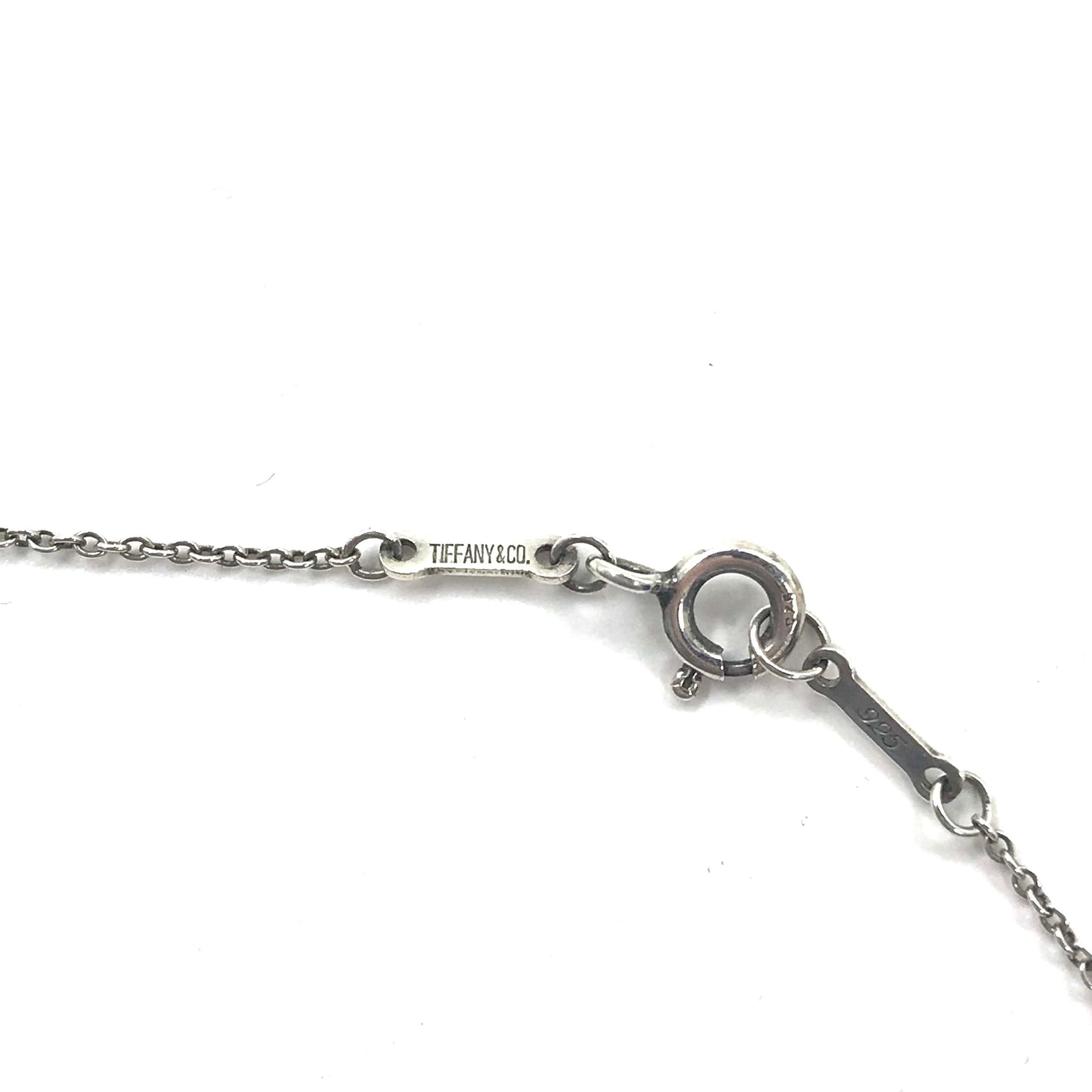 TIFFANY&Co. ネックレス エルサ ペレッティ オープン ティアドロップ ペンダント SILVER 925 スペイン製