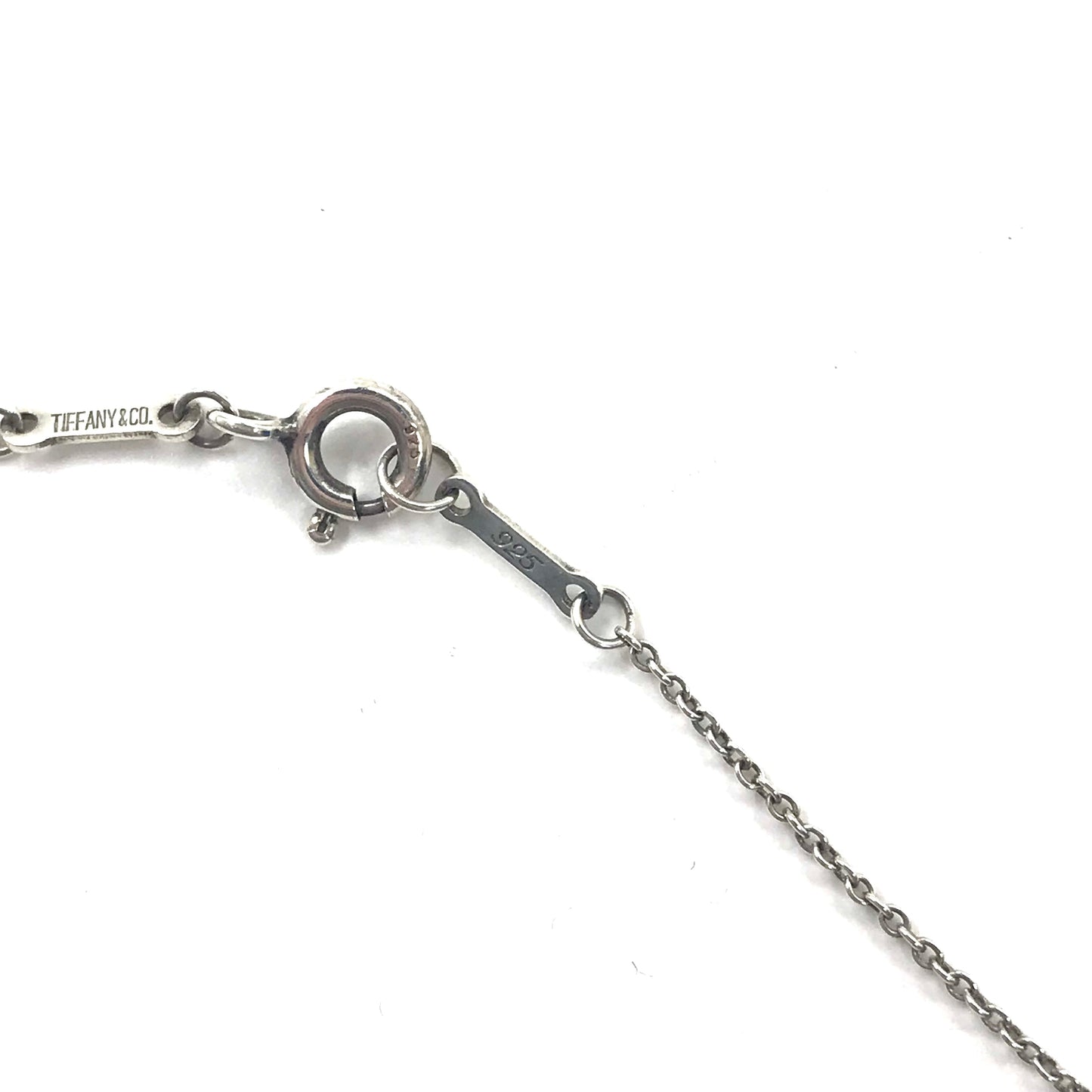 TIFFANY&Co. ネックレス エルサ ペレッティ オープン ティアドロップ ペンダント SILVER 925 スペイン製