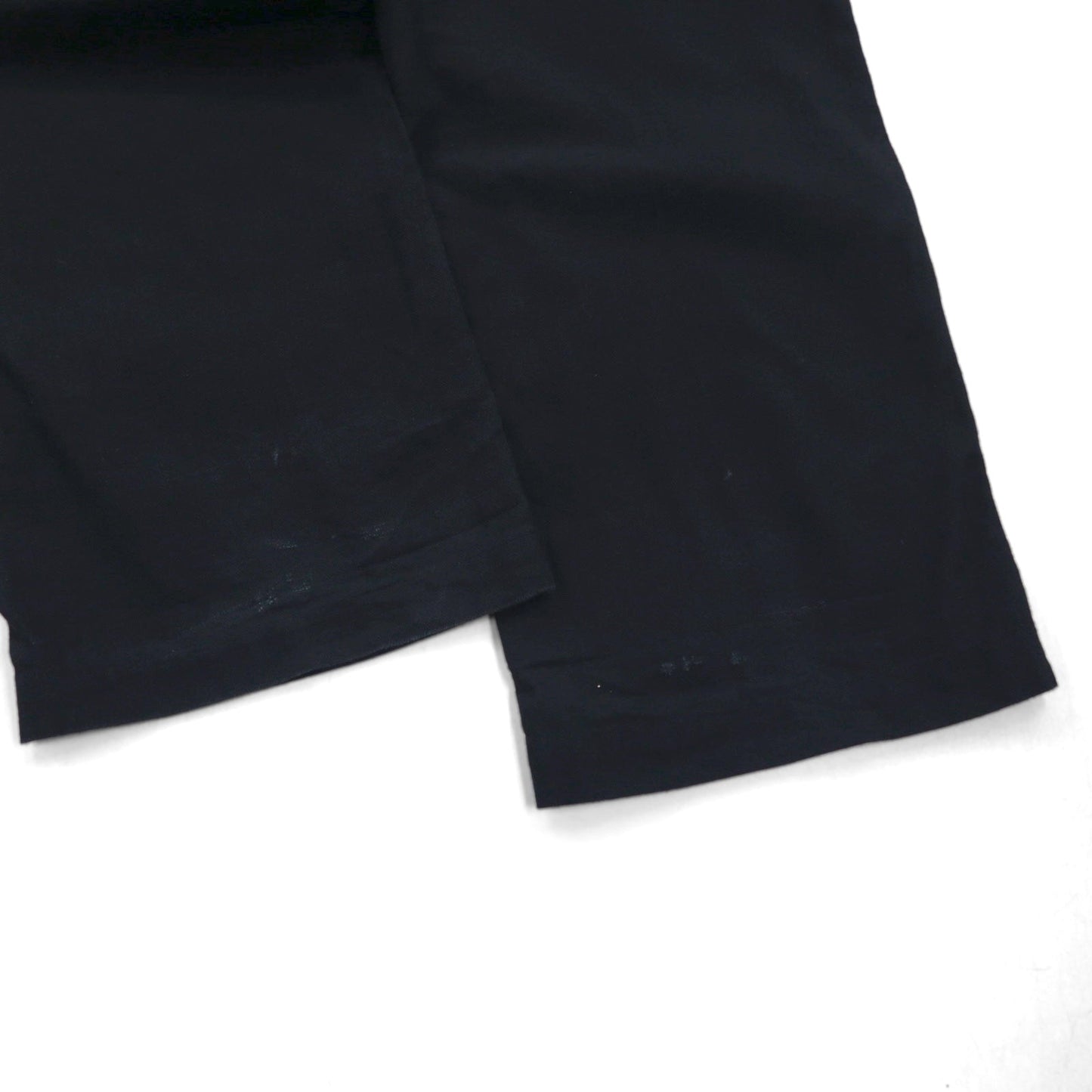 Schott ヘリンボーン ミリタリー トラウザーズ HERRINBONE MILITARY TROUSERS ワークパンツ L ブラック コットン 3196020
