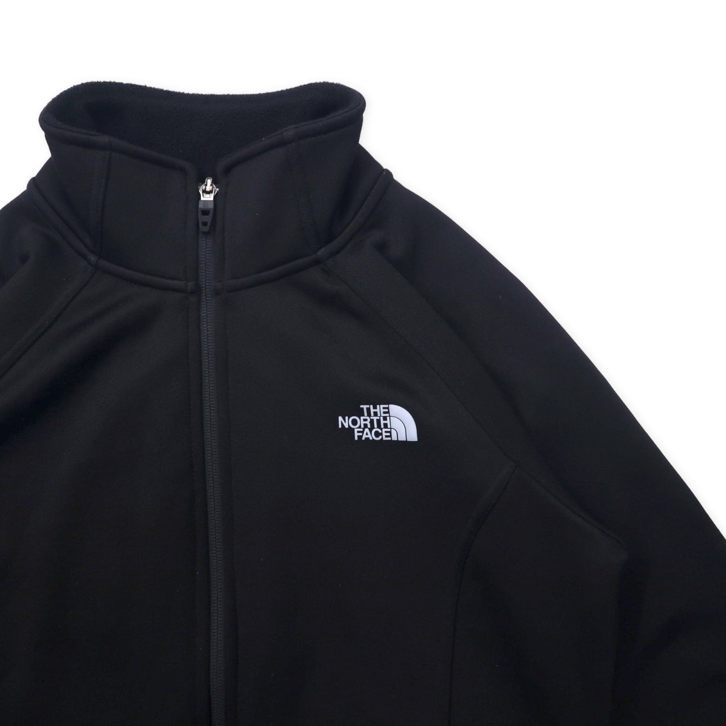 THE NORTH FACE フリースライニングジャケット M ブラック ポリエステル AGAVE FULL ZIP FLEECE JACKET NF0A2RDG