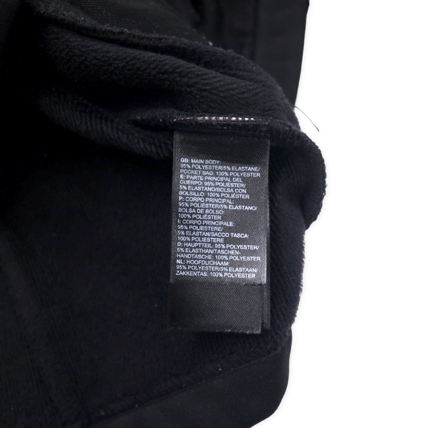 THE NORTH FACE フリースライニングジャケット M ブラック ポリエステル AGAVE FULL ZIP FLEECE JACKET NF0A2RDG