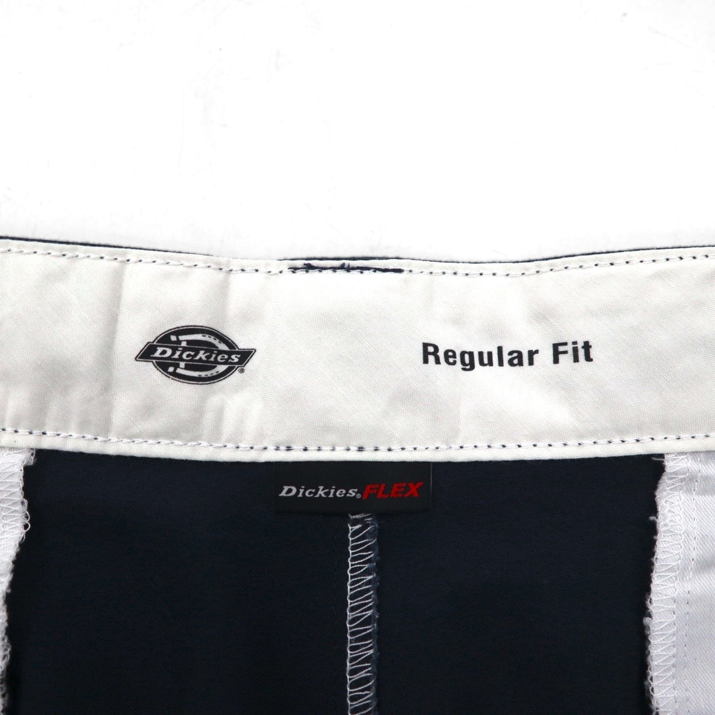 Dickies FLEX ショート カーゴパンツ ワークパンツ XL Regular Fit ネイビー WR556DN