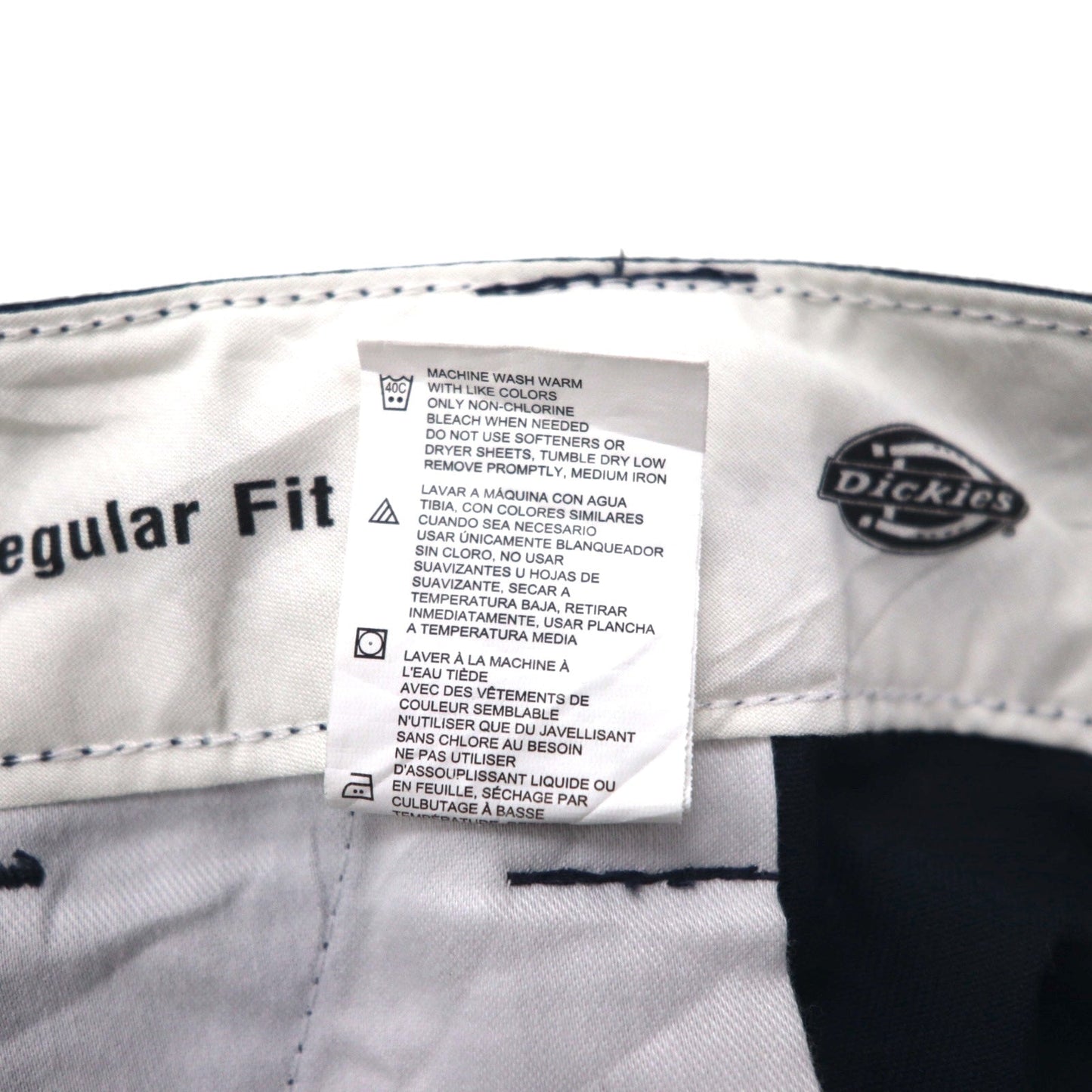 Dickies FLEX ショート カーゴパンツ ワークパンツ XL Regular Fit ネイビー WR556DN