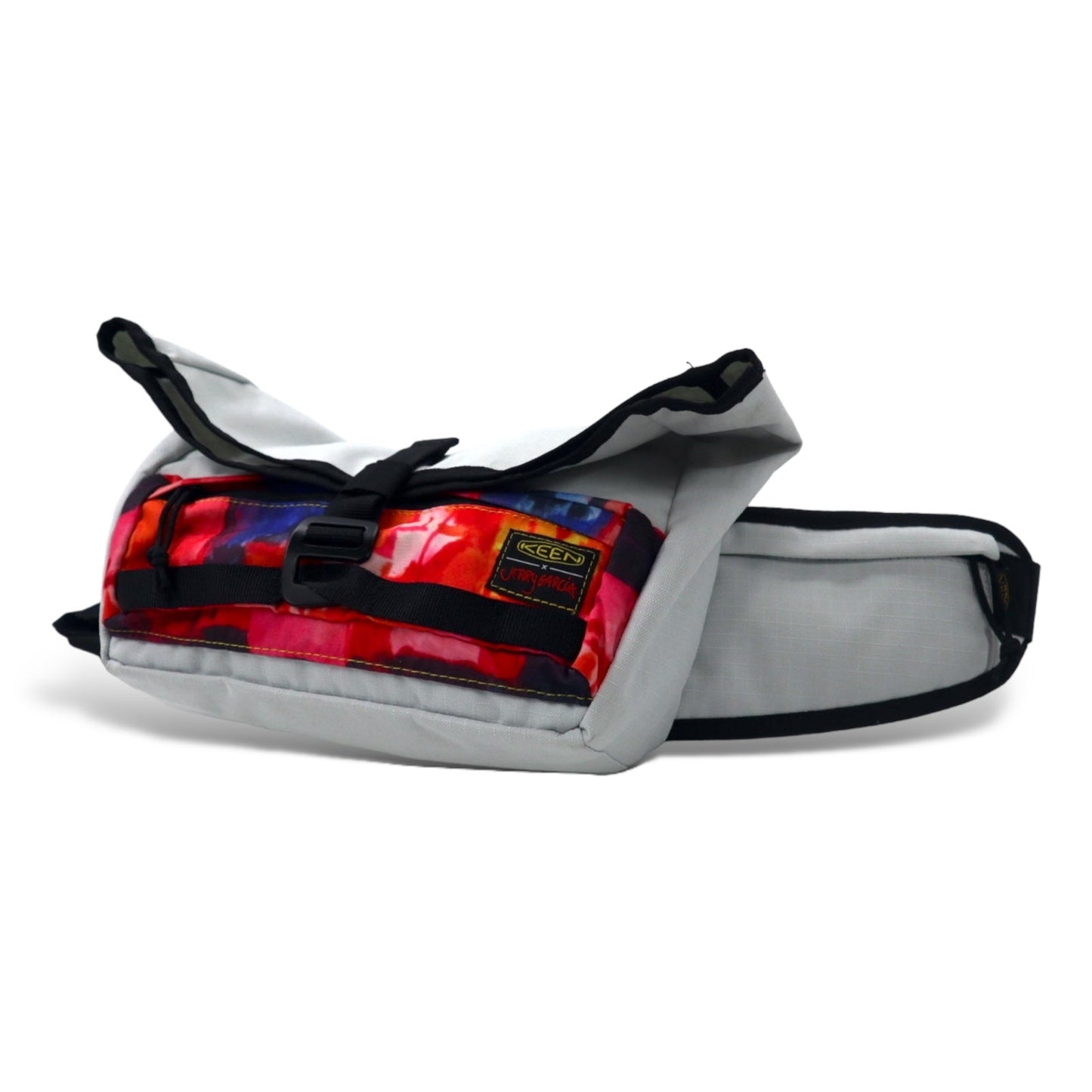 KEEN × JERRY GARCIA ヒップバッグ ボディバッグ ホワイト ポリエステル リップストップ フックストラップ