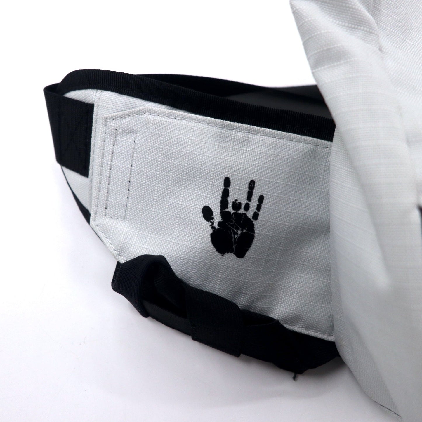 KEEN × JERRY GARCIA ヒップバッグ ボディバッグ ホワイト ポリエステル リップストップ フックストラップ