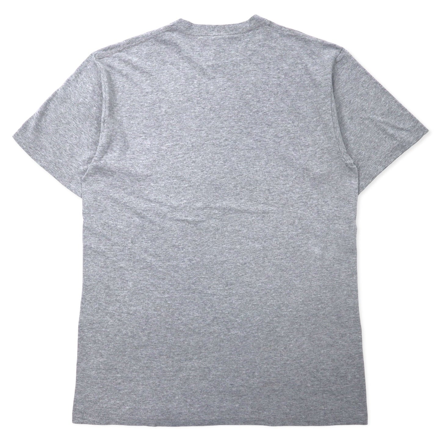 stussy 00年代 シャネルロゴ Tシャツ L グレー コットン WORLD TRIBE 黒タグ メキシコ製