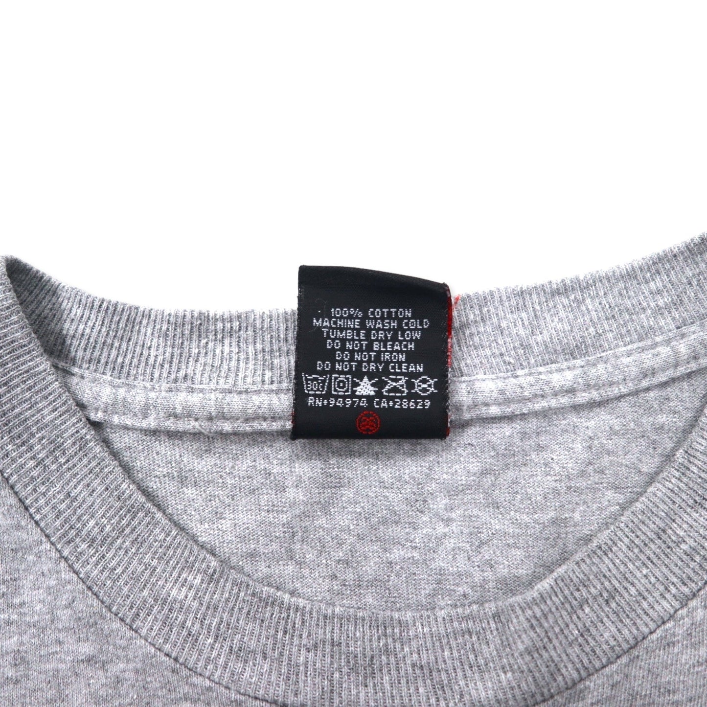 stussy 00年代 シャネルロゴ Tシャツ L グレー コットン WORLD TRIBE 黒タグ メキシコ製