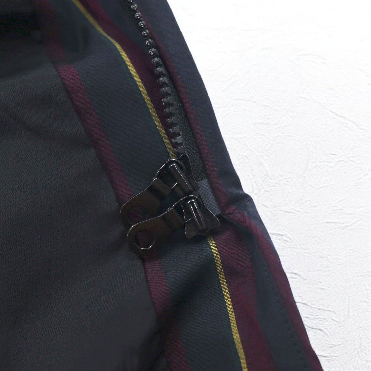 Slow Gun & Co. M-65 ミリタリー フィールドジャケット S ネイビー ストライプ ドローコード 日本製