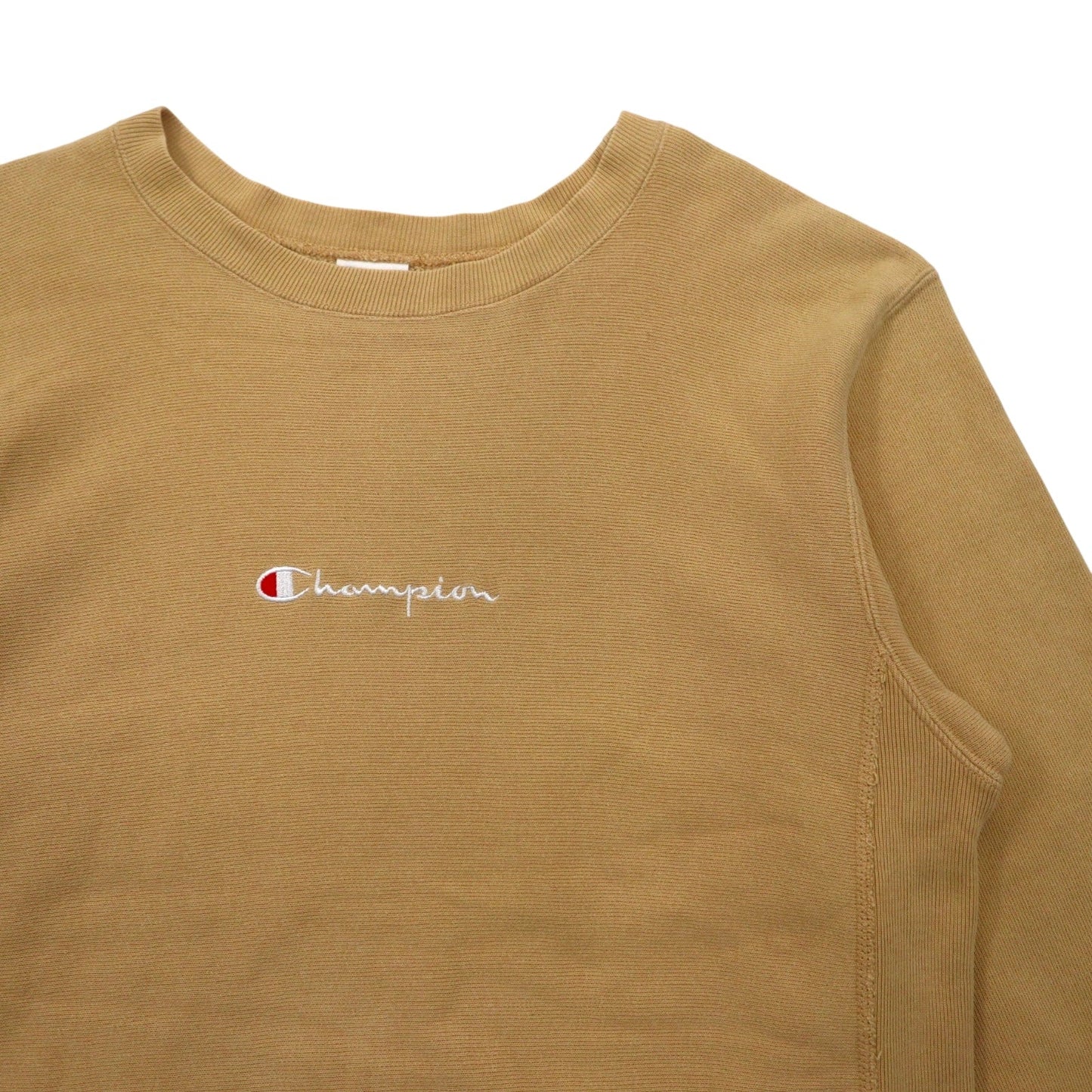 Champion リバースウィーブ REVERSE WEAVE スウェット L ベージュ 単色タグ 復刻 C3-N006