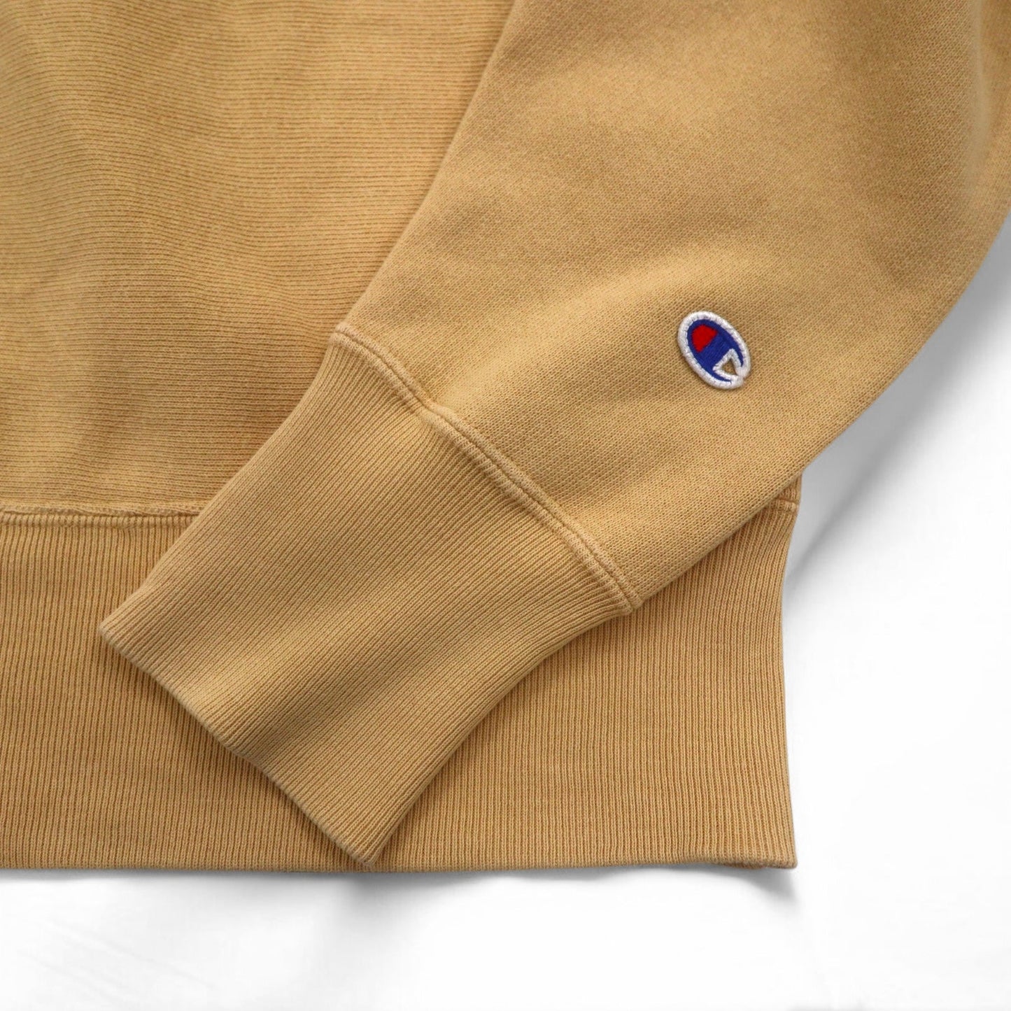 Champion リバースウィーブ REVERSE WEAVE スウェット L ベージュ 単色タグ 復刻 C3-N006