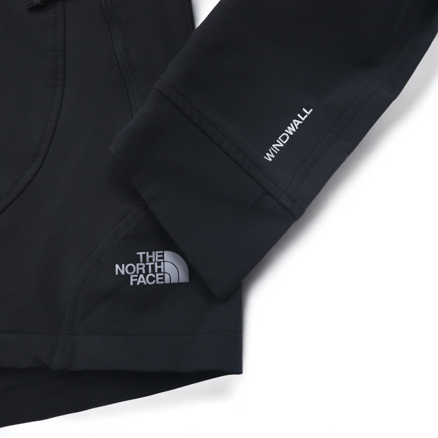 THE NORTH FACE ウィンドウォール WINDWALL ソフトシェルジャケット M ブラック ポリエステル 軽量 保湿 防風 US規格 NF0A3LGW