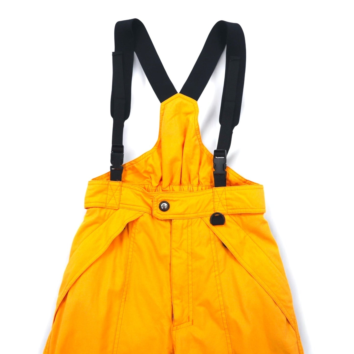 THE NORTH FACE 90年代 エクストリーム EXTREAM オーバーオール スキーウェア パンツ S イエロー ナイロン サスペンダー