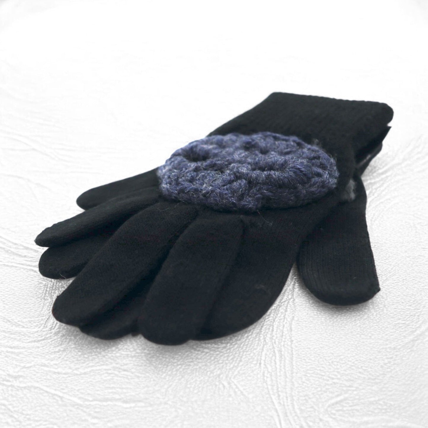 SYUMAN × Y.A.R.N. 23AW ニットグローブ Hand knitting Gloves 手袋 スカル クロス